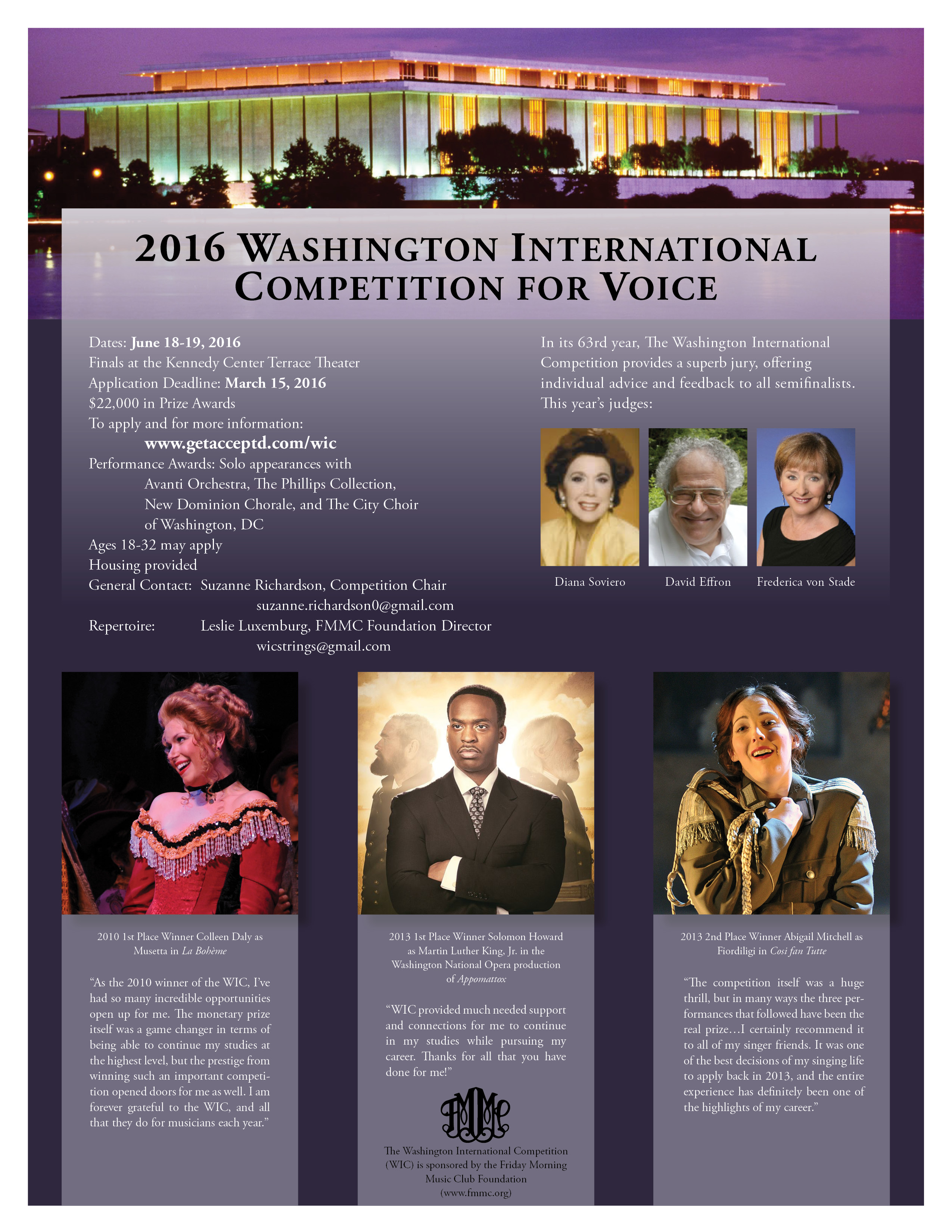Washington International Competition