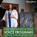 Orvieto Musica Voice Programs 2026: Sing. Perform. Grow. Experience Italy.
