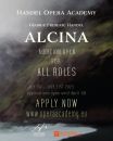 Handel Opera Academy: final application deadline April 1!