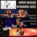 Deadline extended: UVAA Summer Opera Festival 2022