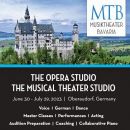 No Application Fee, Scholarships available: Musiktheater Bavaria 2023