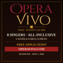 OPERA VIVO — Summer Intensive 2026: apply today!