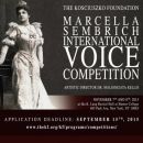 Featured Listing: Marcella Sembrich International Voice Competition Deadline September 15!
