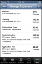 Now Track Expenses on your iPhone