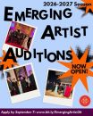 Applications now open: 2026/27 MABC Emerging Artists Fellowship!