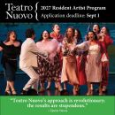 Teatro Nuovo's 2027 Resident Artist Program: Deadline September 1!
