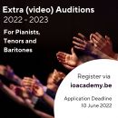Tenors, Baritones and Pianists: apply now for International Opera Academy (IOA) 22-23!